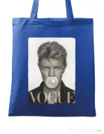 Sacosa din panza Bowie Albastru regal