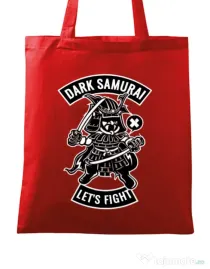 Sacosa din panza Dark samurai Rosu