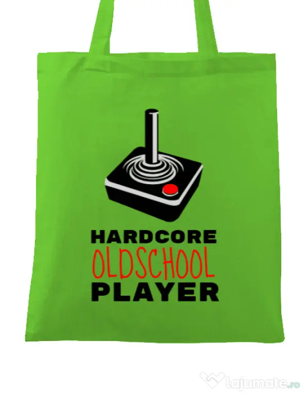 Sacosa din panza Hardcore player Verde mar