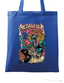 Sacosa din panza Heavy Guitar Albastru regal
