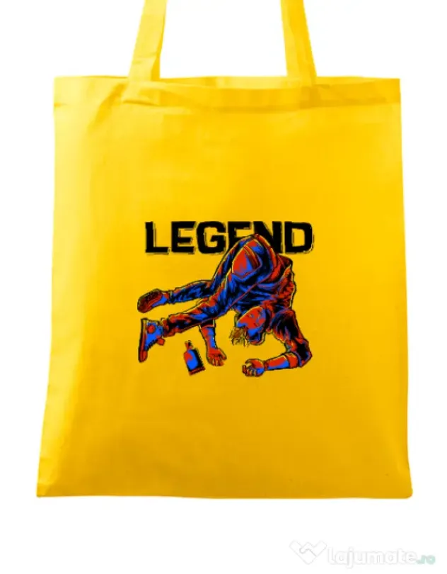 Sacosa din panza LEGEND Galben