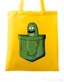 Sacosa din panza Pocket Pickle Galben