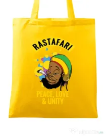 Sacosa din panza Rastafari Galben
