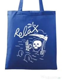 Sacosa din panza Relax Albastru regal