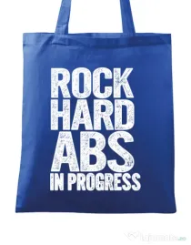 Sacosa din panza Rock hard abs Albastru regal