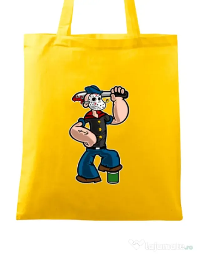 Sacosa din panza Sailor Mass Murderer Galben