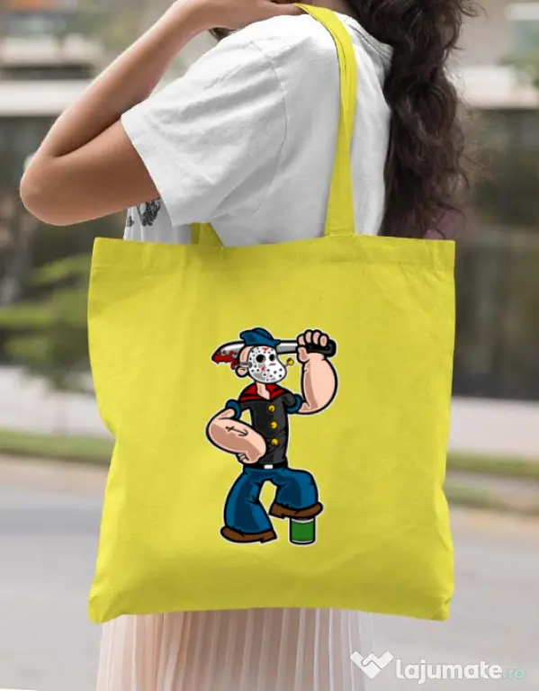 Sacosa din panza Sailor Mass Murderer Galben