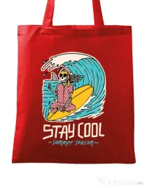 Sacosa din panza stay cool Rosu