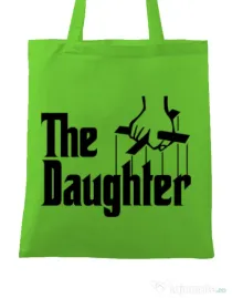 Sacosa din panza The daughter Verde mar