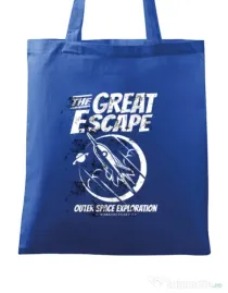 Sacosa din panza The Great Escape Albastru regal