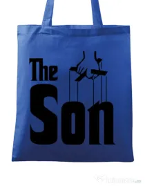 Sacosa din panza The Son Albastru regal