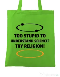 Sacosa din panza Try religion Verde mar