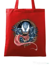 Sacosa din panza Venom rise Rosu
