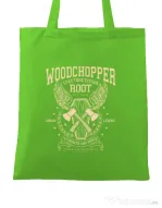 Sacosa din panza Woodchopper Verde mar