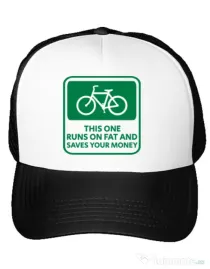 Sapca personalizata Bicycle Alb