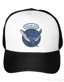 Sapca personalizata Dream big Alb