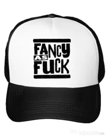 Sapca personalizata Fancy as fuck Alb