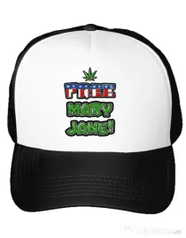 Sapca personalizata Free Mary Jane Alb