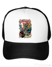 Sapca personalizata Heavy Guitar Alb