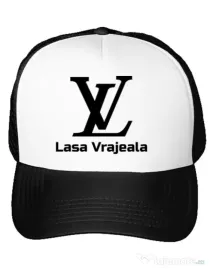 Sapca personalizata Lasa vrajeala Alb