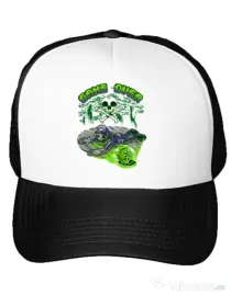 Sapca personalizata Poisonous mushroom Alb