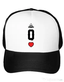 Sapca personalizata Queen Alb