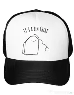 Sapca personalizata Tea shirt Alb