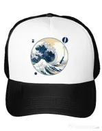 Sapca personalizata The Great Wave off Sound Alb