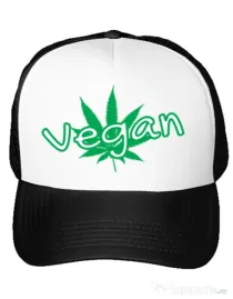 Sapca personalizata Vegan Alb