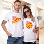 Set Tricouri Cuplu Love at First Bite 