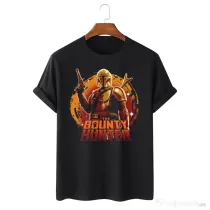 Tricou personalizat negru unisex Hunter way