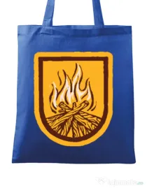 Sacosa din panza Bonfire Albastru regal