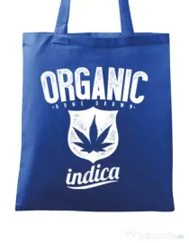 Sacosa din panza Indica Albastru regal