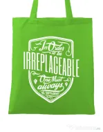 Sacosa din panza Irreplaceable Verde mar