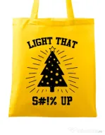 Sacosa din panza Light that up Galben