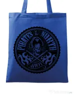 Sacosa din panza Pirates of the north Albastru regal