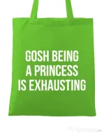 Sacosa din panza Princess Verde mar