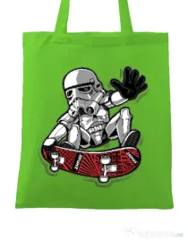 Sacosa din panza Trooper trick Verde mar