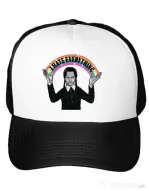 Sapca personalizata I hate everything Alb