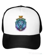 Sapca personalizata Lion king Alb