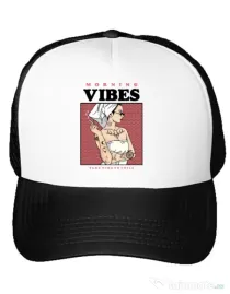 Sapca personalizata Morning vibes Alb