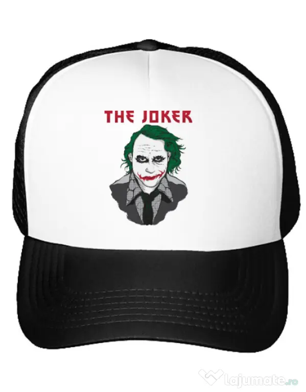 Sapca personalizata The joker Alb