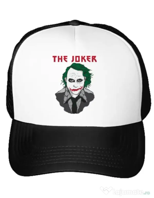 Sapca personalizata The joker Alb