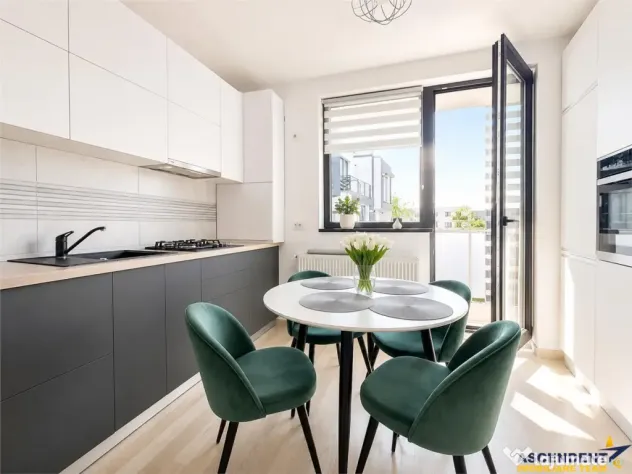 Apartament nou, mobilat si utilat modern, cu loc de parcare