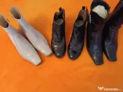 Vând ghete înalte din piele 