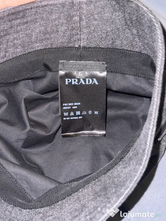 Pălărie Prada Denim Bucket hat