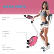 Soozier Bicicleta Camera Pliabila – 5 Pozitii & Rezistenta Magnetica 