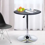 Homcom Masuta Bar Rotunda – Reglabila & Rotativa 360°