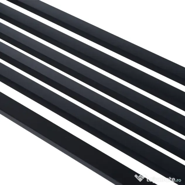 Outsunny Bancă pentru Grădină pentru Exterior din Metal și Fontă, Încărcare maximă 240 kg127×60×85 cm, Negru | Aosom Romania