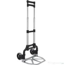 Homcom Carucior Pliabil Transport – Aluminiu, Capacitate 70 kg